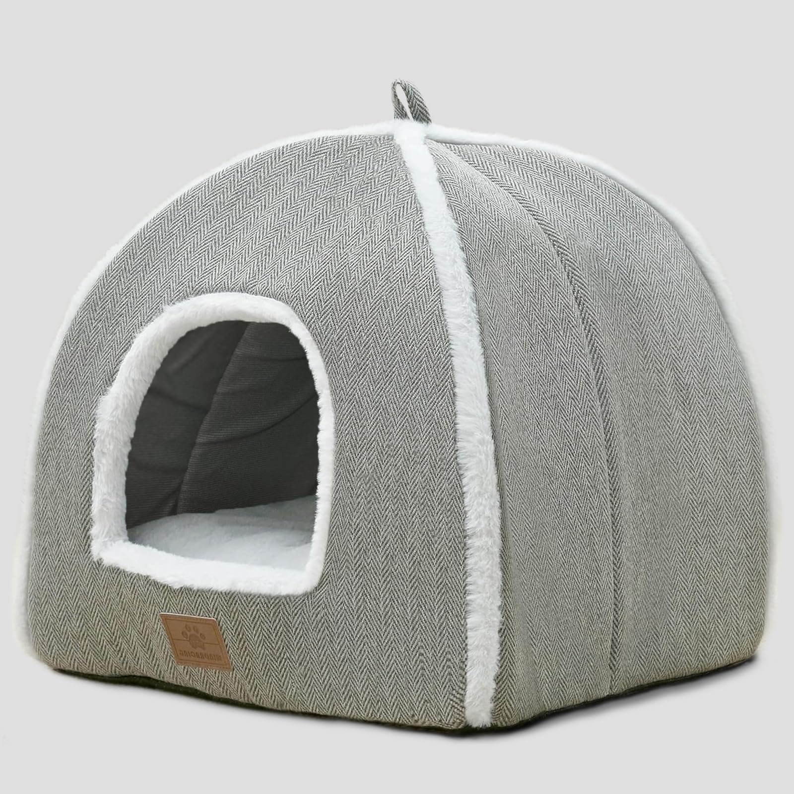 Amazon.com : Cat Beds for Indoor Cats-Cat Bed Cave House Tent for